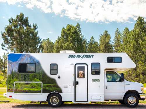 RV Class C motorhome