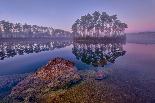 The Everglades National Park is a 1.5-million-acre wetlands refuge on Florida's southernmost tip.