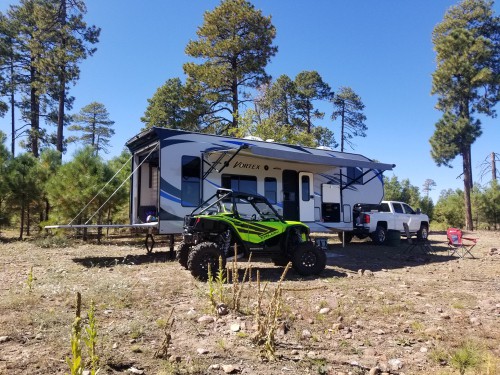 RV toy hauler